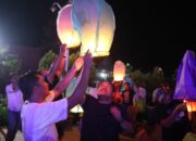 Festival Lampion#2 di Wisata Noyo Gimbal, Pancarkan Cahaya Indah di Langit Blora