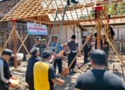 Sinergi Tiga Pilar Blora: Gotong Royong Dirikan Kembali Rumah Warga Wonosemi yang Ambruk