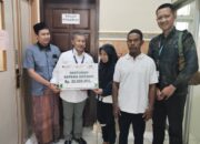 Pekerja Vendor Tersetrum Saat Pasang Tratak di Kantor Pegadaian Blora, Direksi Beri Santunan Rp20 Juta