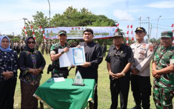 TMMD Sengkuyung Tahap I 2026 Ditutup, Perkuat Sinergi Bangun Desa di Blora