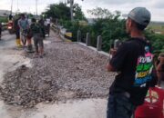 Pertamina EP Lakukan Perbaikan Pada Beberapa Titik Jembatan di Sepanjang Akses Lintas Pengeboran Sumur Darajingga