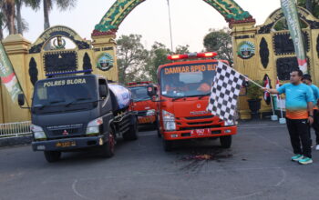 Darurat Kemarau, Pemkab Blora dan Polres Kerahkan Ribuan Tangki Air